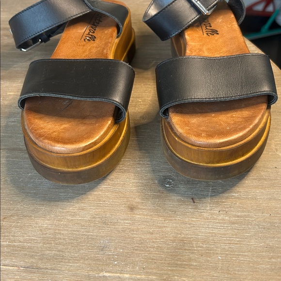 L’Intervalle Leather Open Toe Platform Sandals - Picture 12 of 16